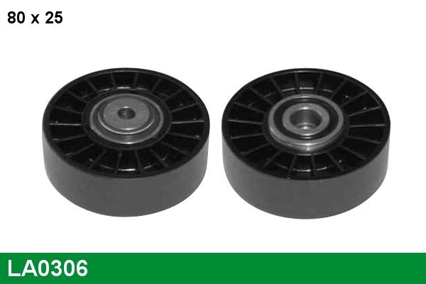 Great value for money - LUCAS Tensioner pulley LA0306