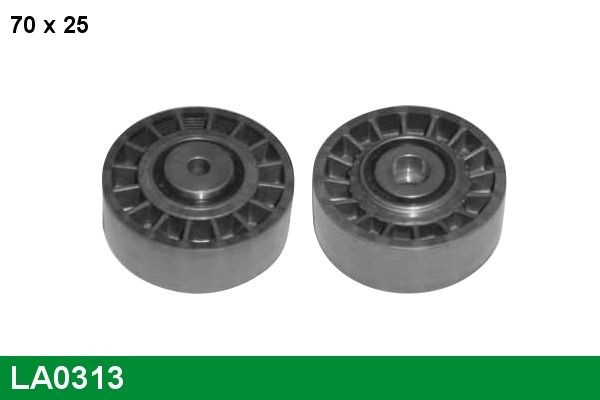 Great value for money - LUCAS Tensioner pulley LA0313