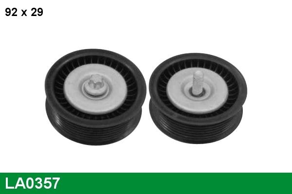 Great value for money - LUCAS Tensioner pulley LA0357