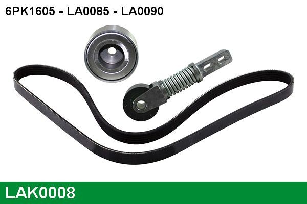Original LAK0008 LUCAS Poly v-belt kit experience and price