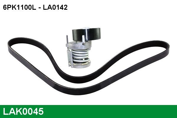 LUCAS LAK0045 V-Ribbed Belt Set 30145933