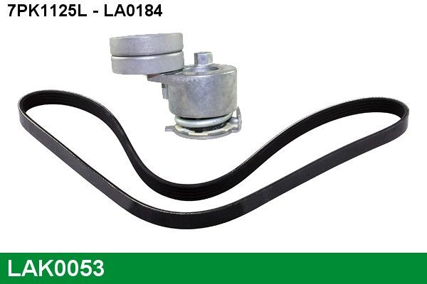 Auxiliary belt kit LUCAS - LAK0053