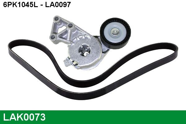 Great value for money - LUCAS V-Ribbed Belt Set LAK0073