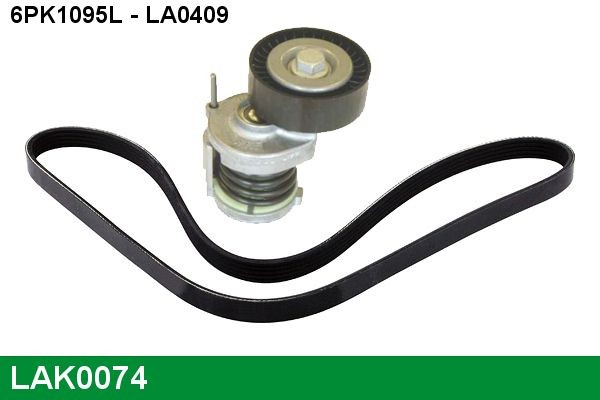 6PK1095L LUCAS Serpentine belt kit LAK0074 buy