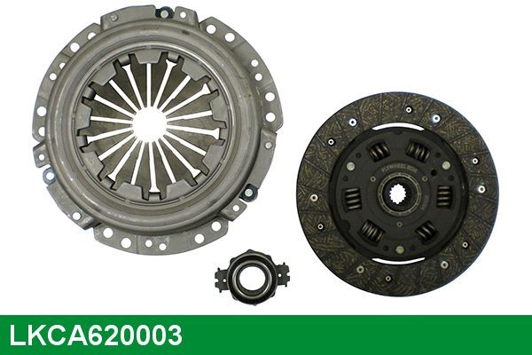 Clutch replacement kit LUCAS with clutch release bearing, 200mm - LKCA620003