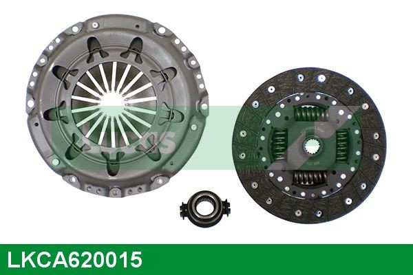 Clutch replacement kit LUCAS with clutch release bearing, 228mm - LKCA620015