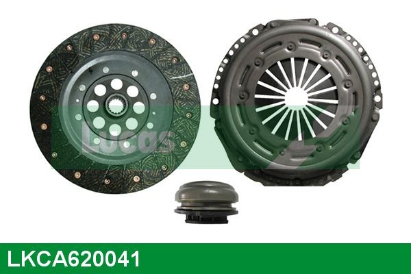 LKCA620041 LUCAS Clutch set IVECO with clutch release bearing, 228mm