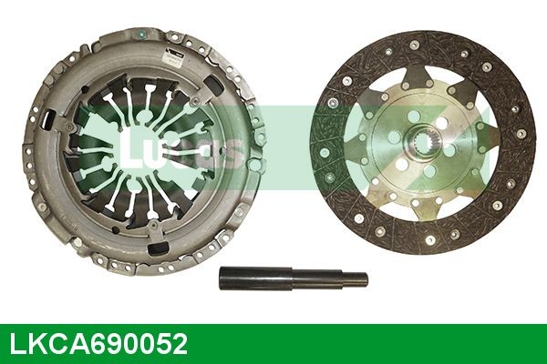 LKCA690052 LUCAS Clutch set NISSAN with clutch pressure plate, without clutch release bearing, 226mm