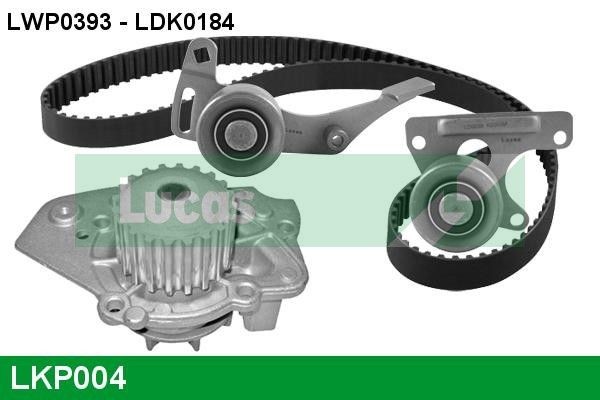 Original LKP004 LUCAS Cambelt kit PEUGEOT
