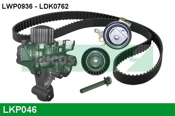 LUCAS LKP046 Timing belt kit 0829.97