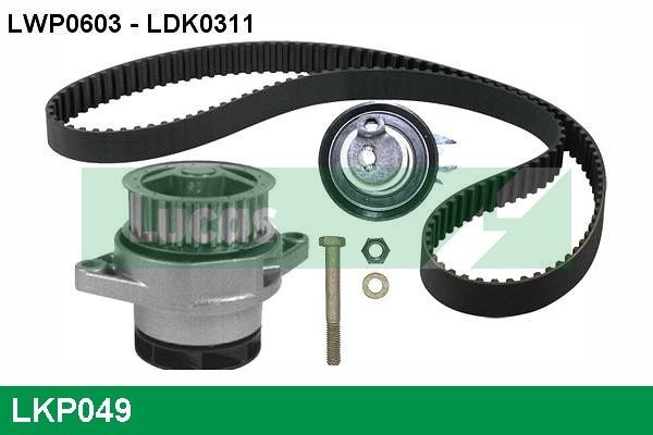 LUCAS LKP049 Water pump 030121019F