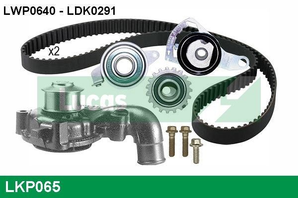 Original LKP065 LUCAS Cambelt kit FORD