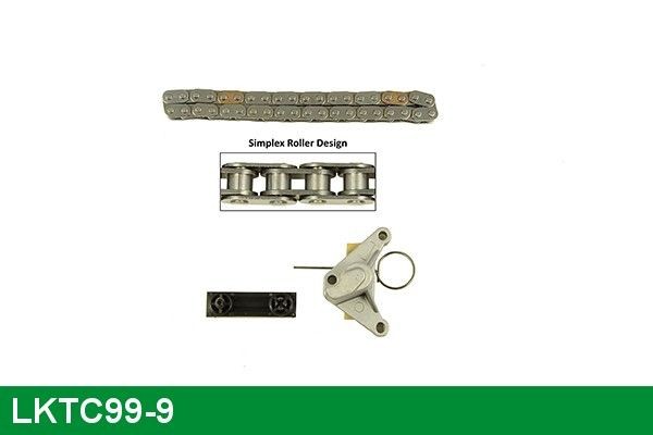 Timing chain set LUCAS without gaskets/seals, without gear, Simplex - LKTC99-9