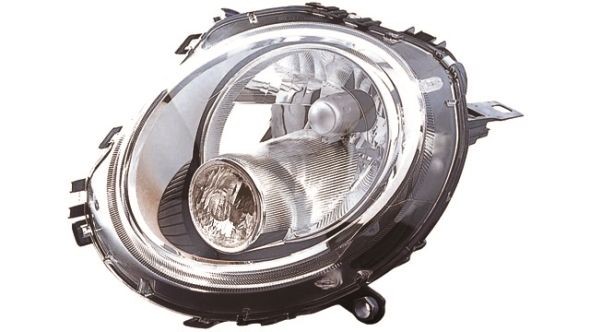 11490221 IPARLUX Headlight MINI Left, H4, PY21W, white, with electric motor
