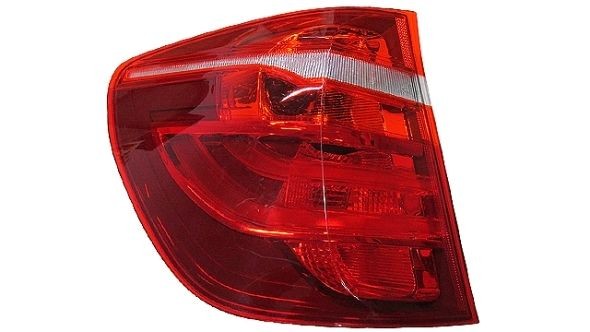 IPARLUX Right, Outer section, LED, without bulb holder Left-/right-hand drive vehicles: for left-hand drive vehicles Tail light 16019322 buy