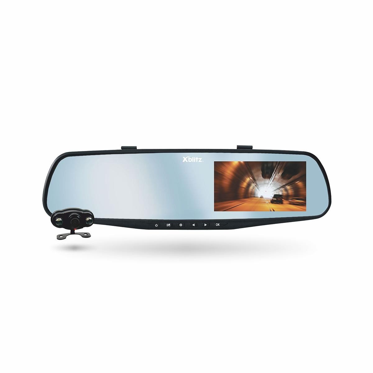 Xblitz Park View Ultra Dash Cam Dual Car Camera with Rear View Camera 