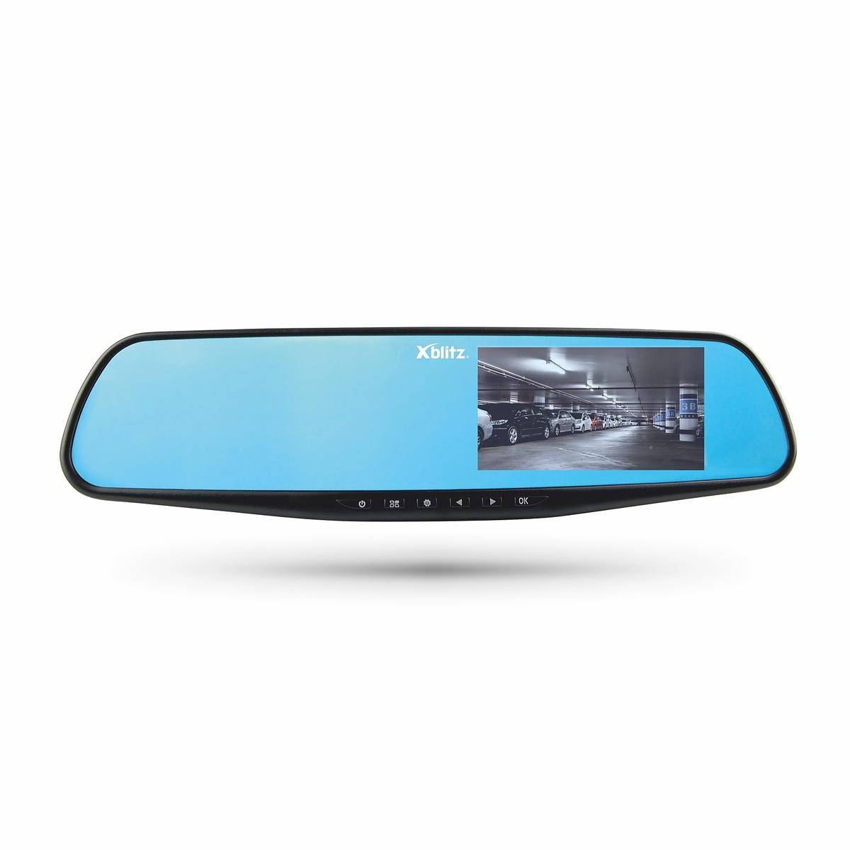 Dash cam con batteria ricaricabile XBLITZ MIRROR2016