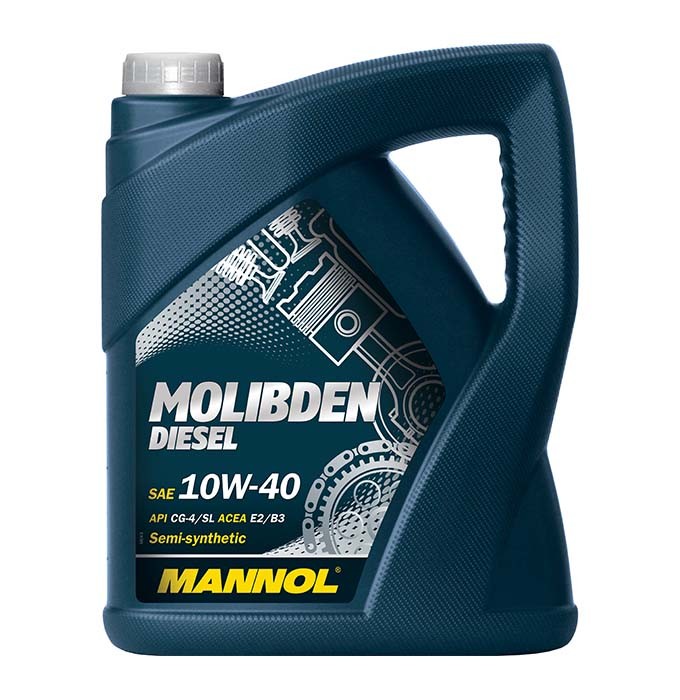 Car oil MANNOL 10W-40, 5l, Part Synthetic Oil longlife MN7506-5