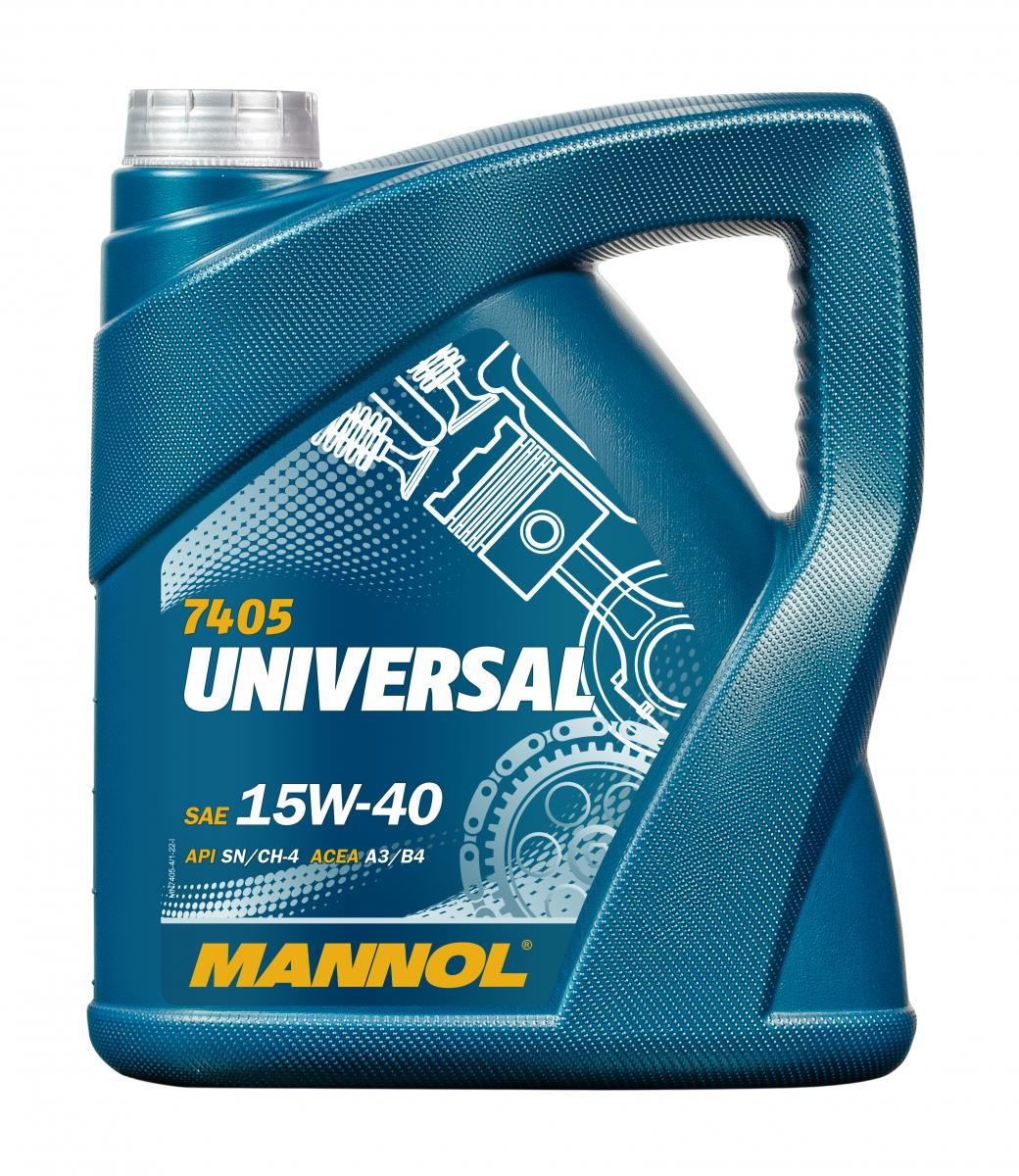 MANNOL UNIVERSAL MN7405-4 Engine oil 15W-40, 4l, Mineral Oil