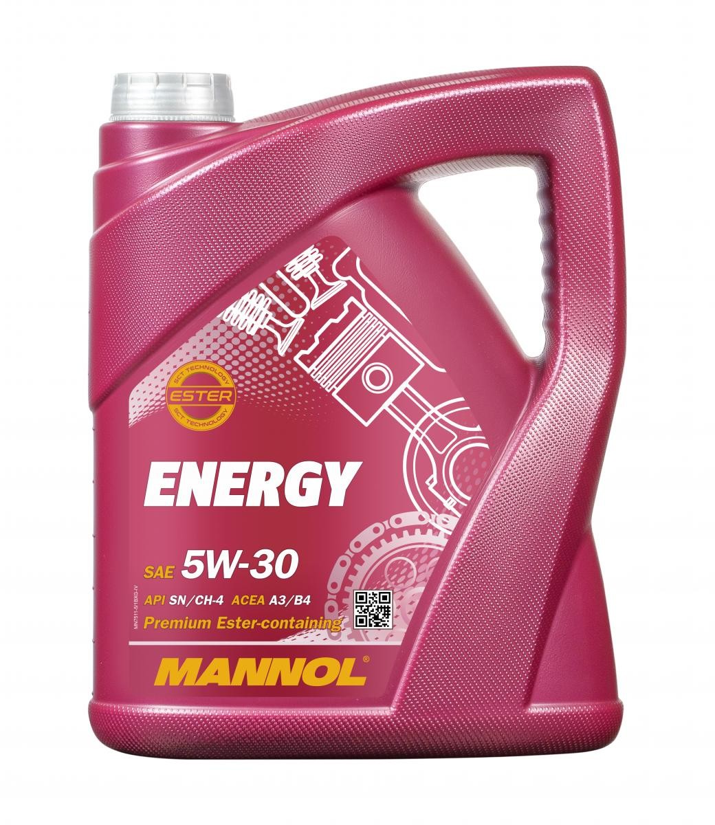 5W-30, 5l, Part Synthetic Oil from MANNOL - MN7511-5