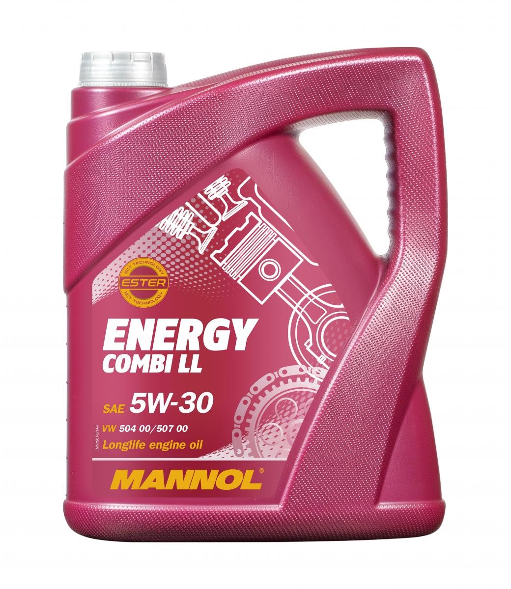 Automobile oil 5W-30 longlife petrol - MN7907-5 MANNOL ENERGY COMBI LL