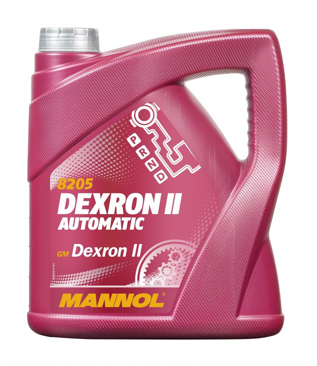 MANNOL DEXRON II Automatic MN8205-4 Automatic transmission fluid ATF II, 4l, red