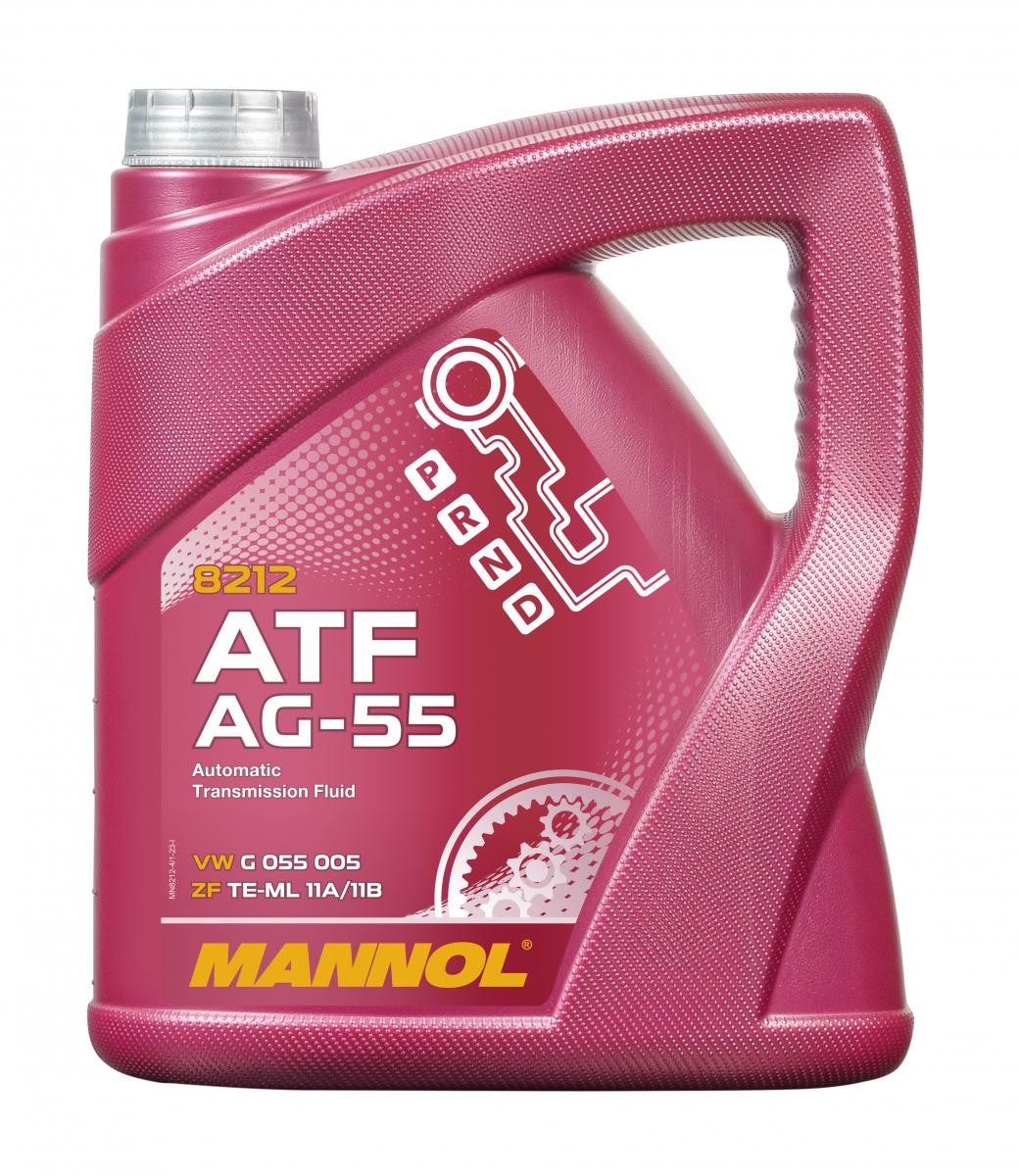 MANNOL ATF AG55 MN8212-4 Automatikgetriebeöl ATF 6HP, 4l, gelb ▷ AUTODOC  Preis und Erfahrung