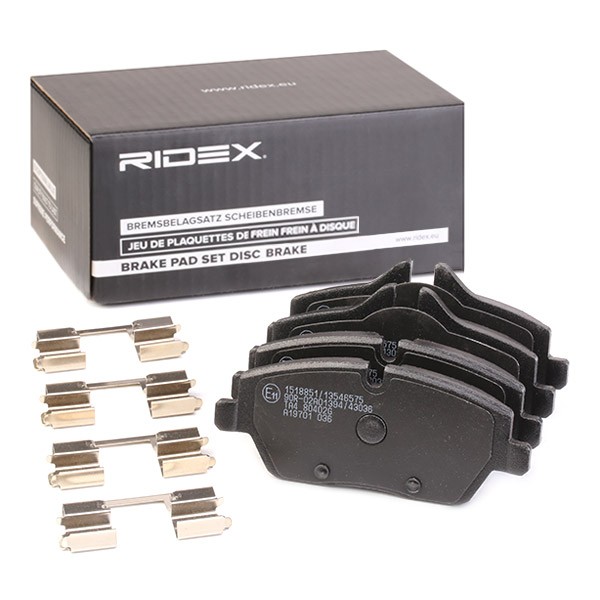 RIDEX Brake pad kit 402B1149 for BMW I01