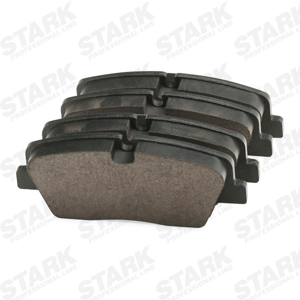 STARK SKBP-0011777 Disc pads Rear Axle, incl. wear warning contact, with acoustic wear warning
