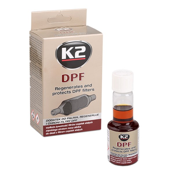 K2 Additif, régénération du filtre à particules/à suie T316