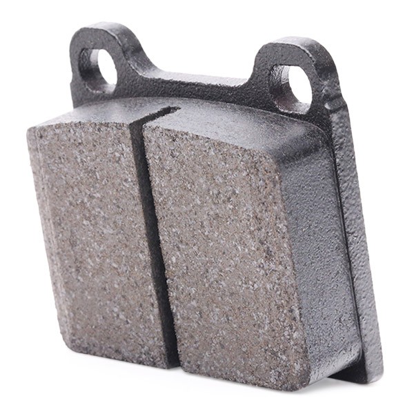 402B1190 Set of brake pads 402B1190 RIDEX Front Axle, not prepared for wear indicator, excl. wear warning contact, without accessories