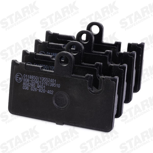 SKBP0011833 Disc brake pads STARK SKBP-0011833 review and test