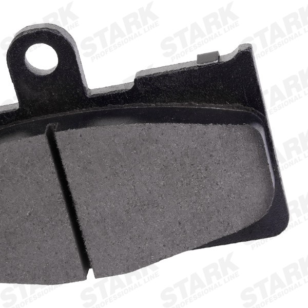 SKBP-0011833 Set of brake pads SKBP-0011833 STARK Rear Axle, prepared for wear indicator