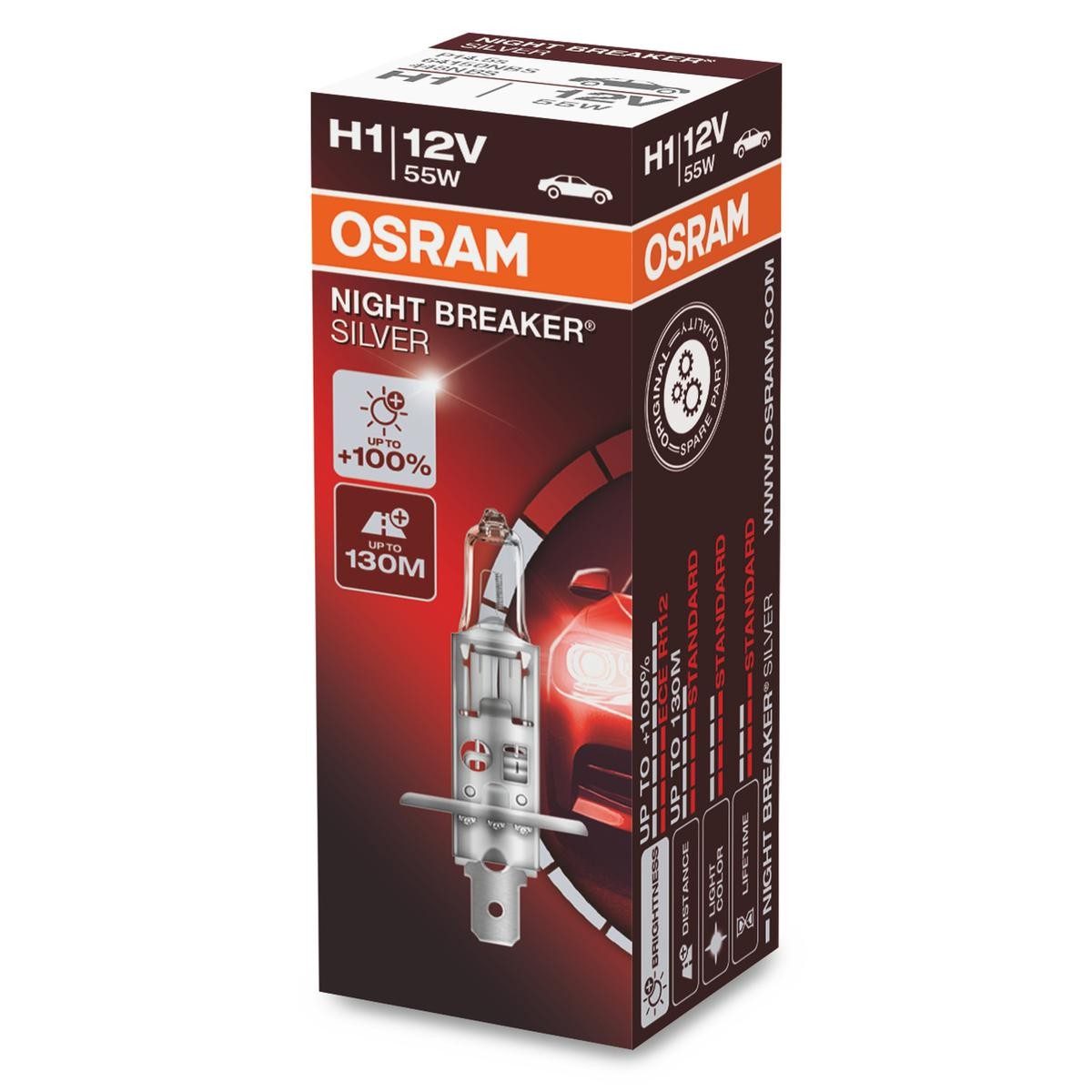 OSRAM 64150NBS Glühlampe, Fernscheinwerfer für RENAULT TRUCKS Magnum LKW in Original Qualität