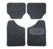 9900-2 Car floor mats Textile, Front and Rear, Quantity: 4, Black from POLGUM at low prices - buy now!
