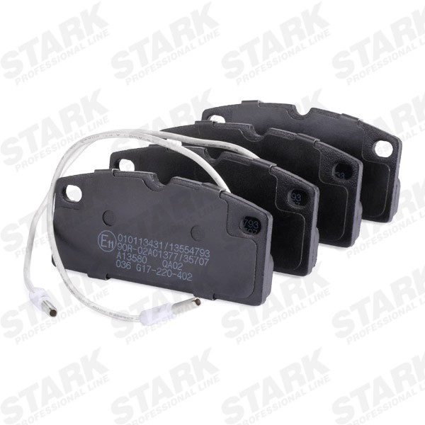 SKBP0011844 Disc brake pads STARK SKBP-0011844 review and test