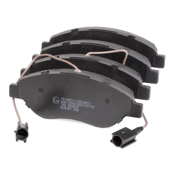402B1249 Disc brake pads RIDEX 402B1249 review and test