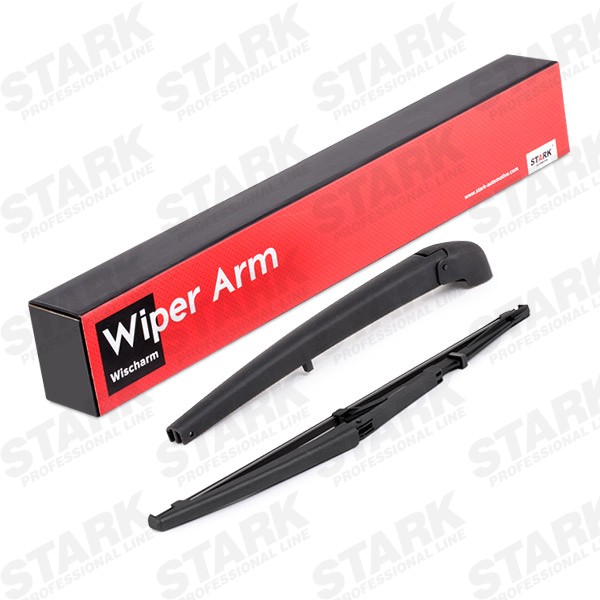 STARK SKWA-0930068 Wiper Arm, windscreen washer Rear, with cap, with integrated wiper blade