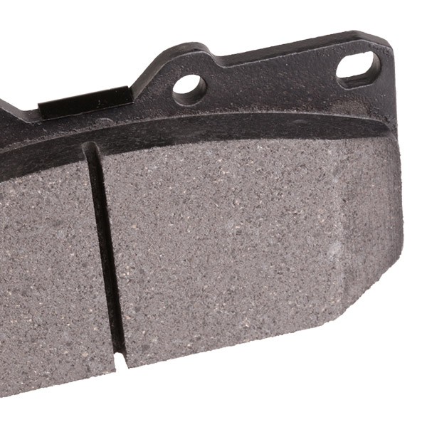 402B1281 Set of brake pads 402B1281 RIDEX Front Axle, with acoustic wear warning