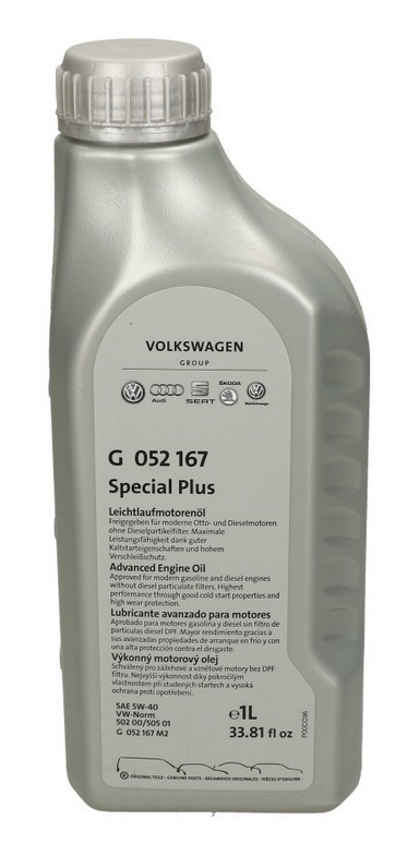 VAG Special Plus 5W-40, 1l, Synthetic Oil Motor oil G052167M2 buy