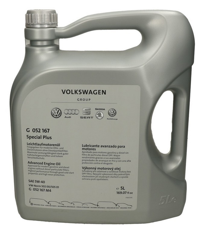 Buy Auto oil VAG diesel G052167M4 Special Plus 5W-40, 5l, Synthetic Oil