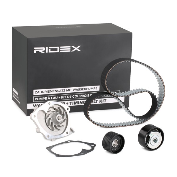 3096W0023 Water pump and timing belt RIDEX 3096W0023 review and test