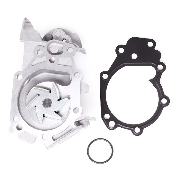 3096W0033 Timing belt and water pump kit 3096W0033 RIDEX with gaskets/seals, Number of Teeth: 95 L: 905 mm, with rounded tooth profile, Sheet Steel