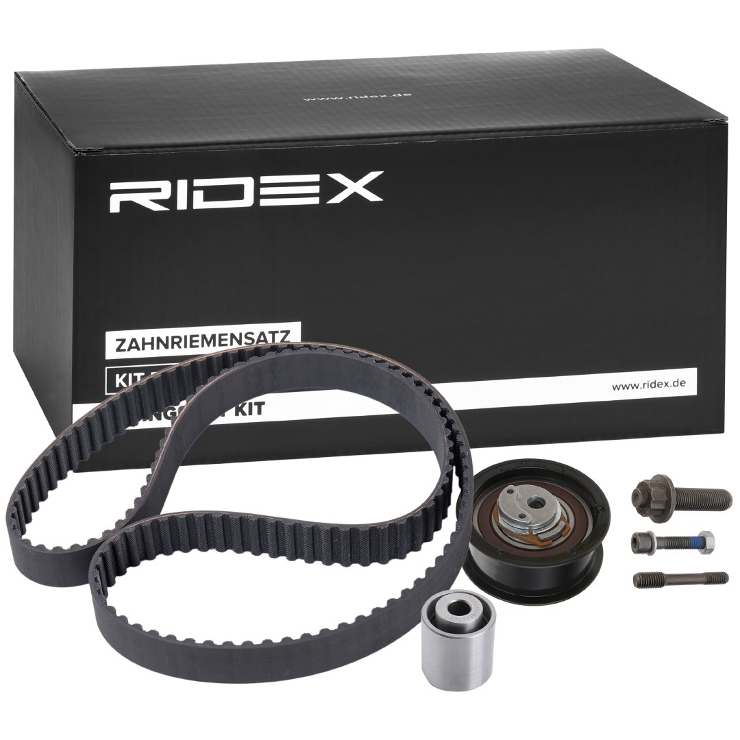RIDEX 307T0010 Timing belt kit Number of Teeth: 137, with trapezoidal tooth profile
