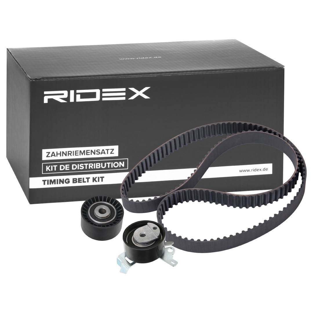 RIDEX 307T0053 Timing belt kit Number of Teeth: 153