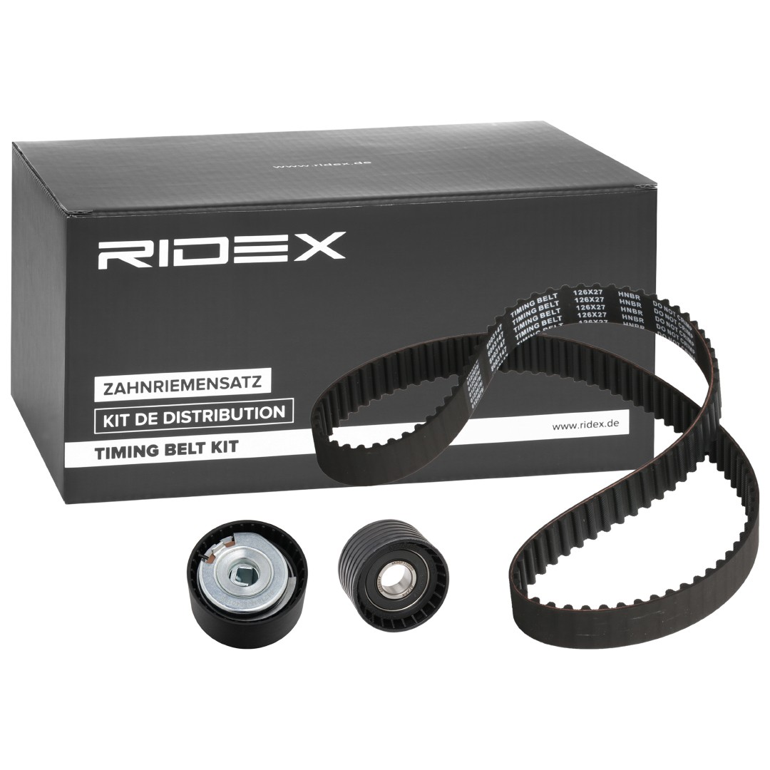 RIDEX 307T0137 Timing belt kit Number of Teeth: 126