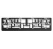 CATALUNYA CZARNA Number plate surrounds Black from ARGO at low prices - buy now!