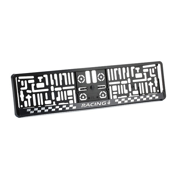 Car number plate holder Black ARGO MONTECARLO3D