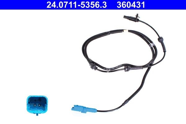 ATE 24.0711-5356.3 ABS sensor 1623mm