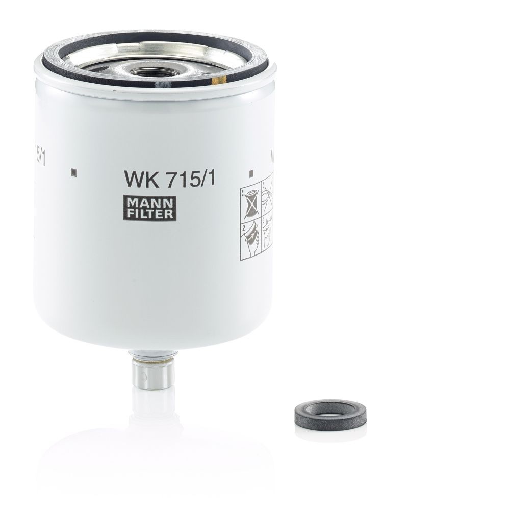 MANN-FILTER WK715/1x Fuel filter 87036044
